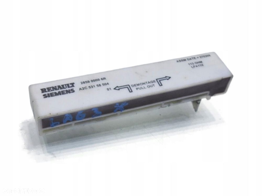 WZMACNIACZ ANTENY RENAULT LAGUNA III 285900006R A2C53158504 - 1