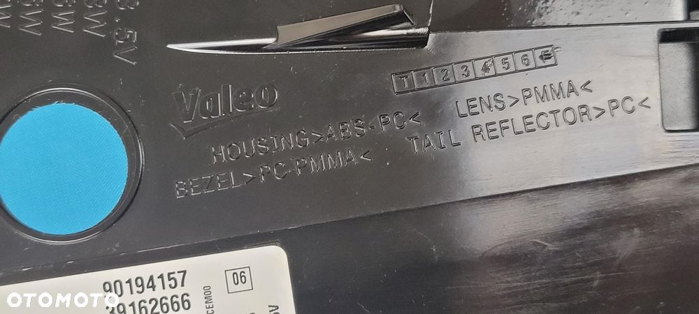 LAMPA TYLNA LED PRAWA OPEL CORSA F 2019- 9829317880 OPEL - 12