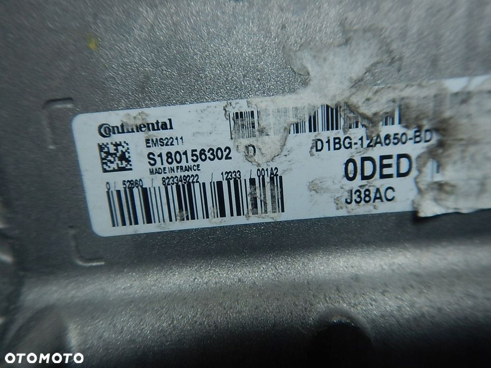 STEROWNIK KOMPUTER FORD FIESTA MK7 1.6 D1BG-12A650-BD - 4