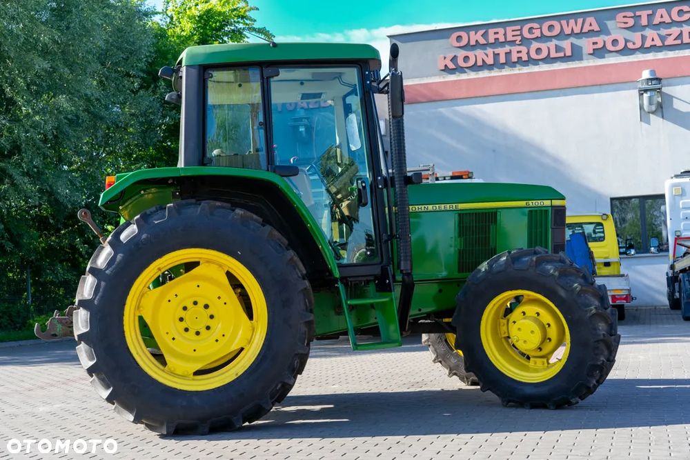 John Deere 6100 Stan idealny Bez Elektroniki  Ciągnik Prasa Rozrzutnik Obornika - 23