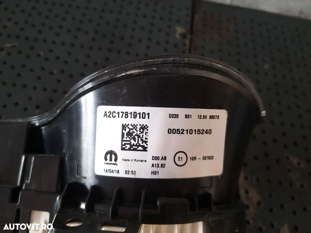 Ceasuri bord benzina fiat tipo 356 357 a2c17819101 00521015240 - 3