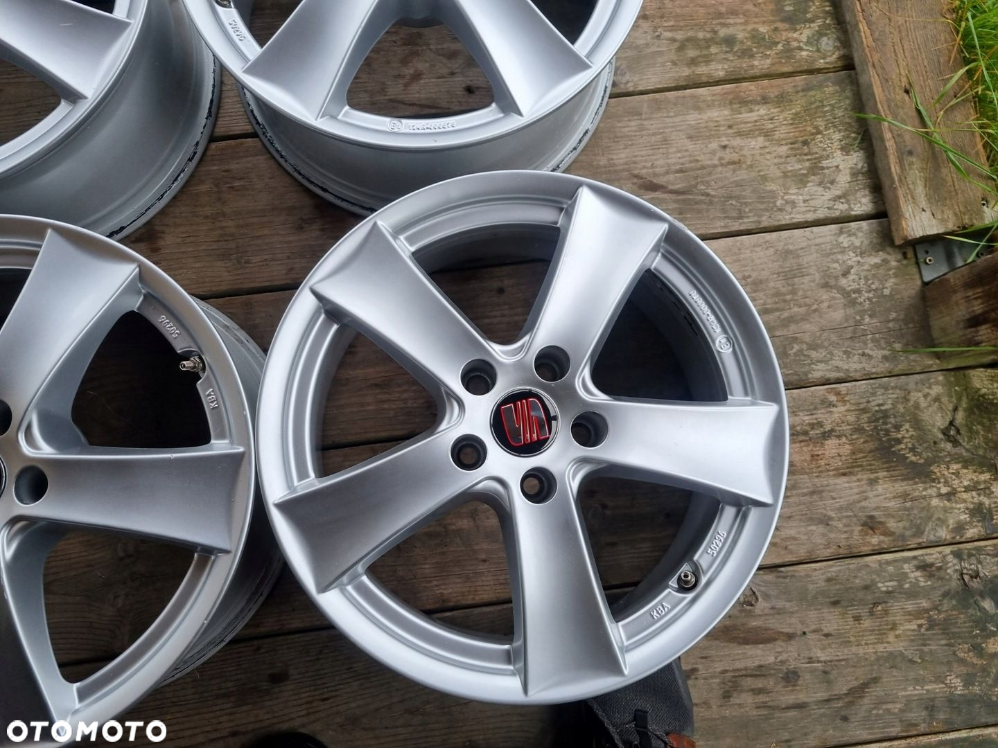 SEAT TARRACO,LEON,VW GOLF,PASSAT,AUDI,A4,SKODA octavia 7X17 ET40 bdb stan - 2