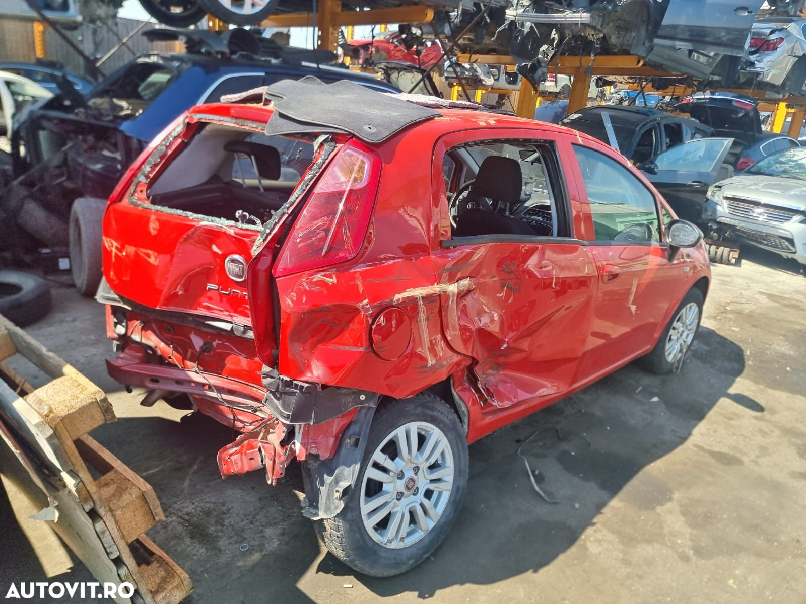 Maner exterior dreapta fata Fiat Punto 3 [2th facelift] [2012 - 2020] - 4