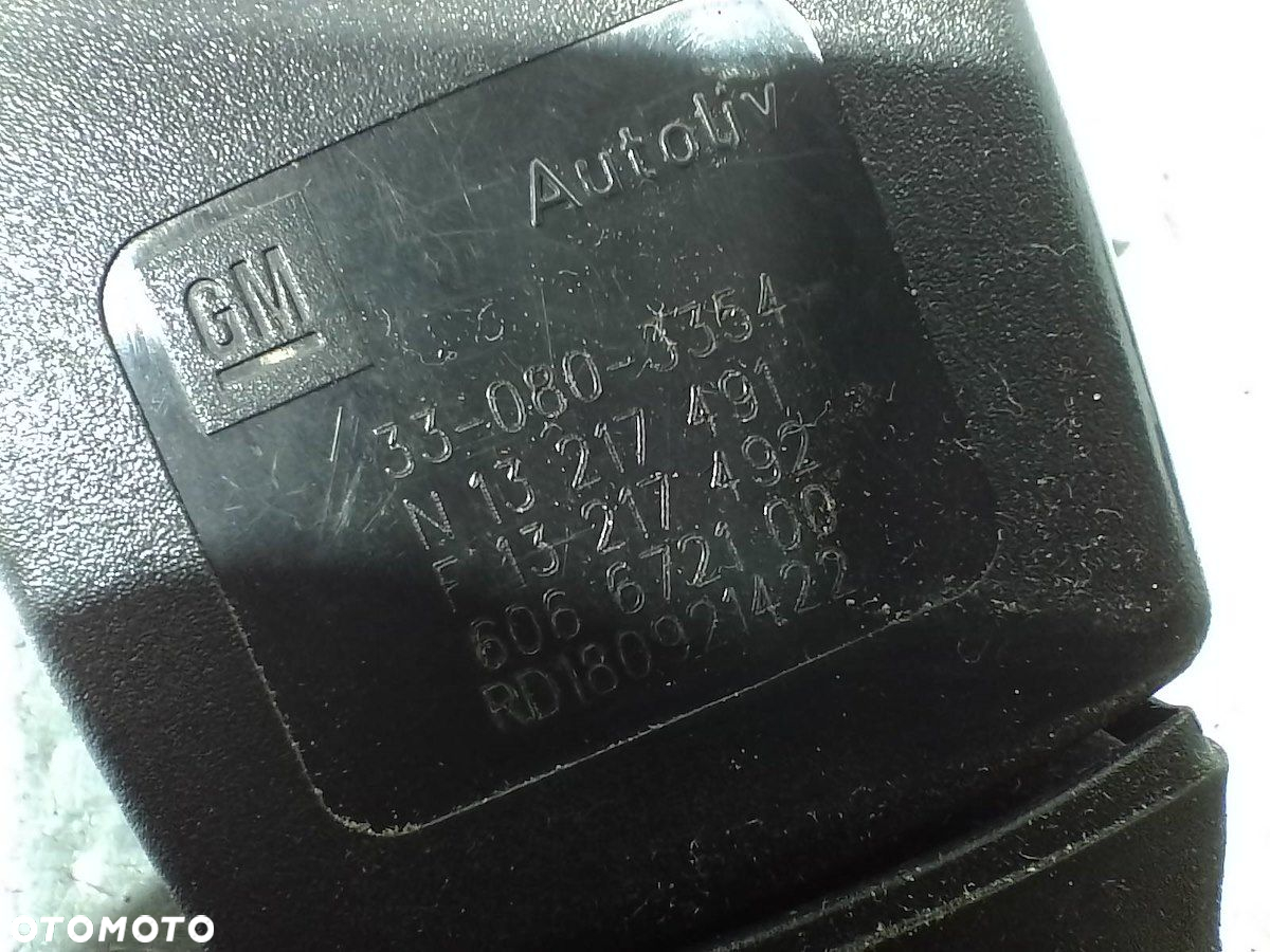 NAPINACZ PASA PRAWY PRZÓD OPEL ZAFIRA B 13217491 - 3