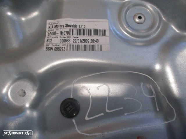 Elevador Sem Motor 824801H070 KIA CEED 1 SW 2009 1.6CRDI 115CV 5P CINZENTO FD - 3