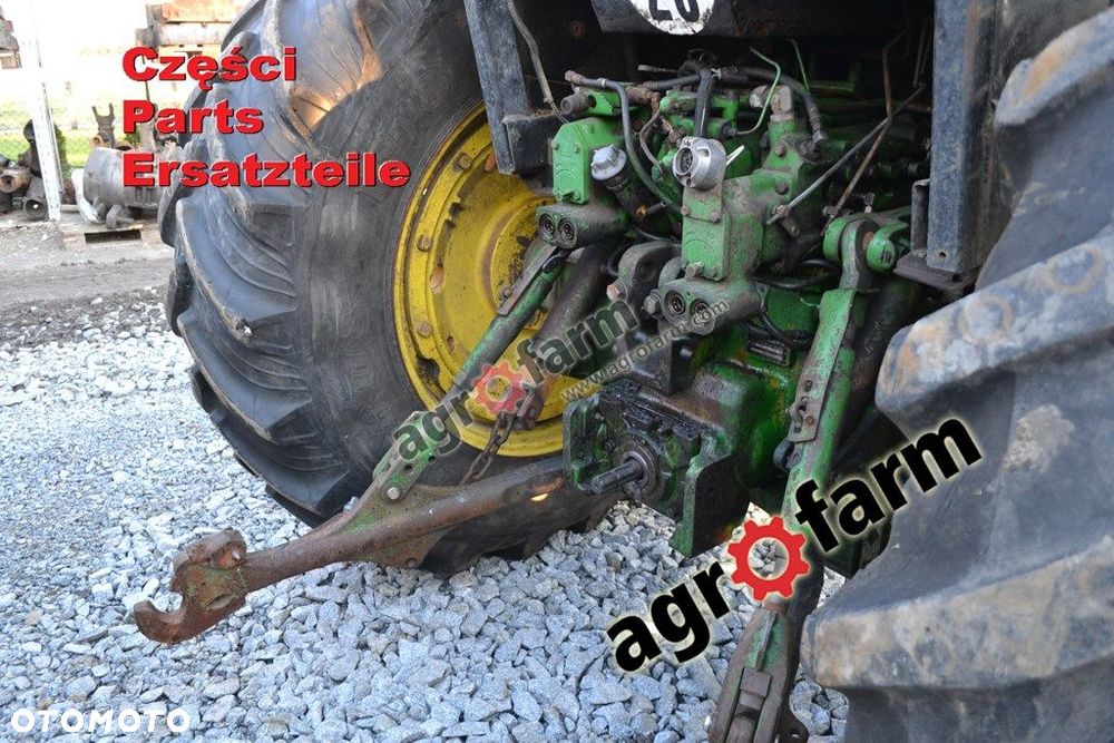 John Deere 4455 części, skrzynia biegów, silnik - 4