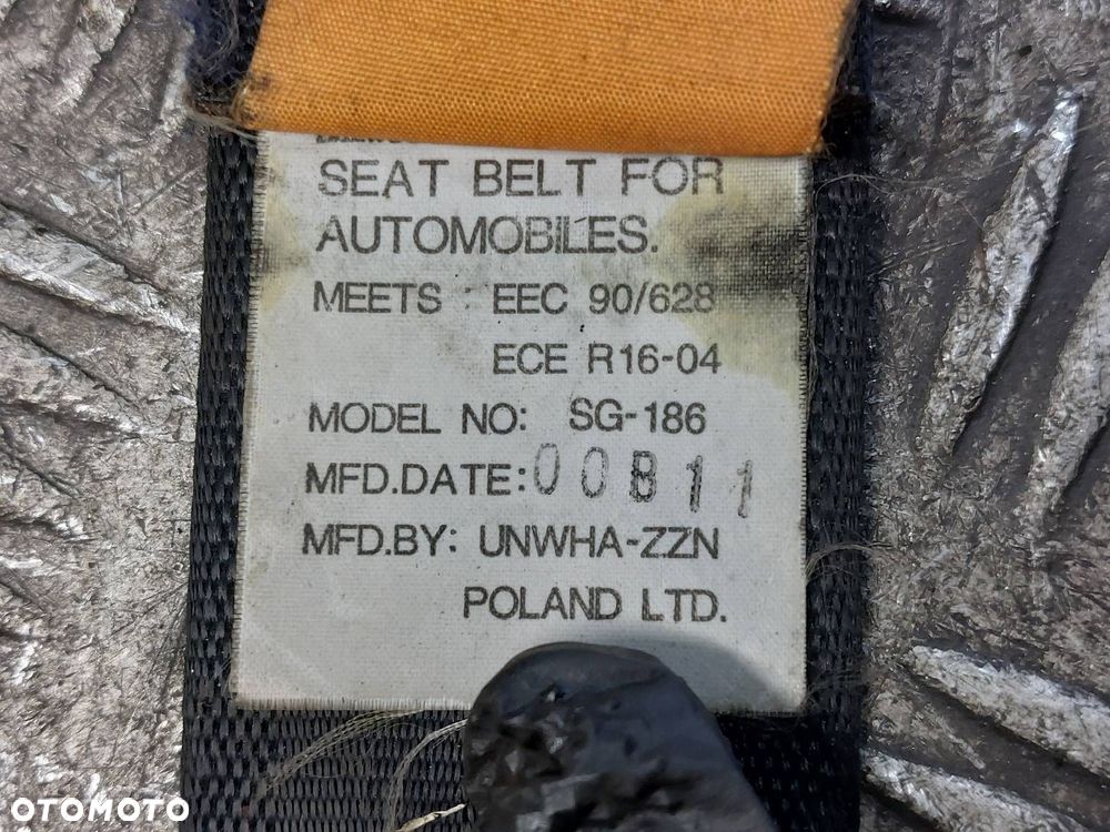 PAS BEZPIECZEŃSTWA LEWY PRZÓD DAEWOO LANOS I 5D - 2