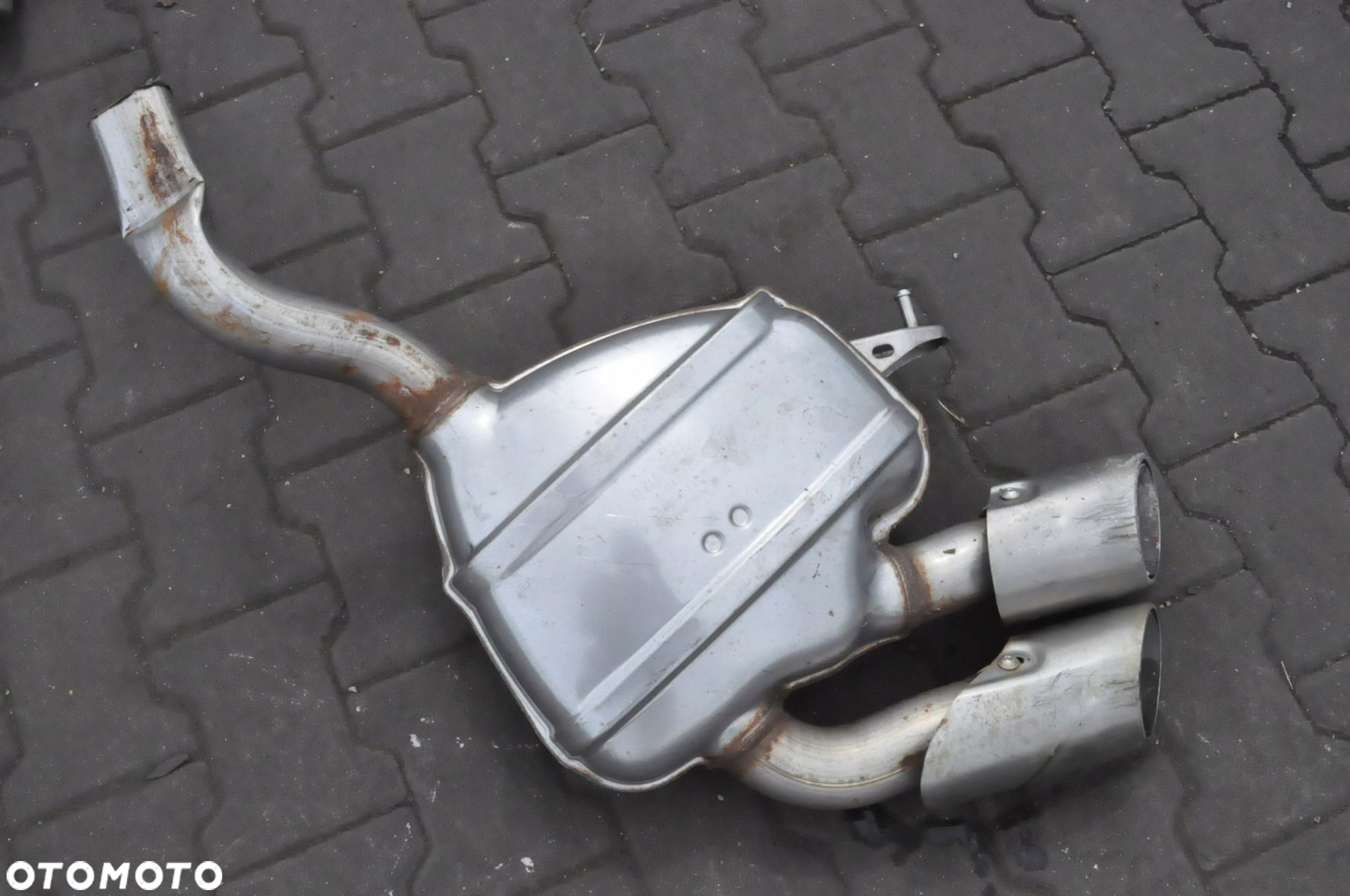 PORSCHE MACAN 3.0 TDI TŁUMIK WYDECH KOŃCOWY 95B253612D - 5