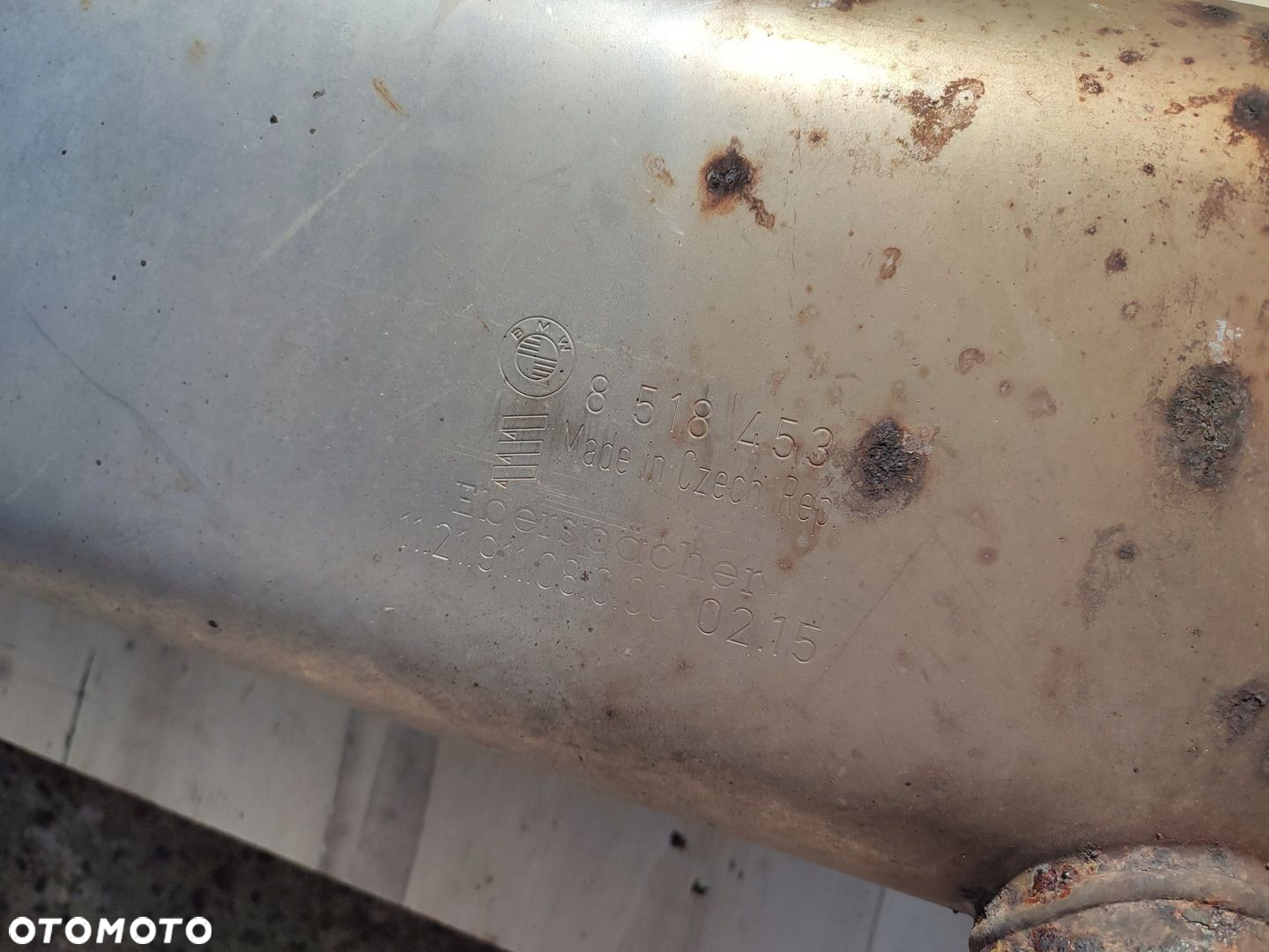 BMW F30 F31 TŁUMIK KOŃCOWY 3.0D N57 8518453 - 3