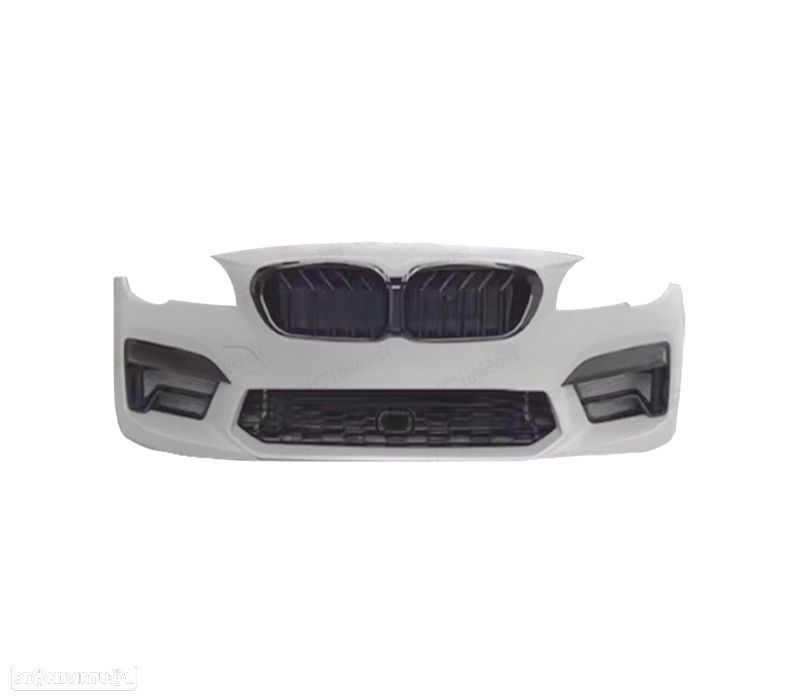 PÁRA-CHOQUES FRONTAL BMW F10 F11 13-17 LOOK G30 M5 + GRELHAS - 2