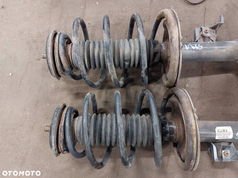 AMORTYZATOR SPRĘŻYNA ZWROTNICA LEWY + PRAWY PRZÓD CITROEN C4 I 1.6 HDI - 3