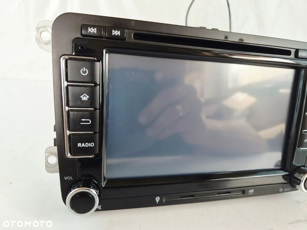 Radio Samochodowe 2-DIN 2DIN A-SURE Nawigacja VW Passat B6 Touran Golf Transporter - 4