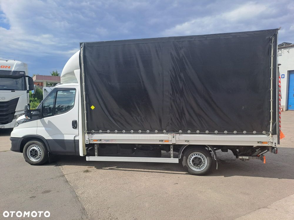 Iveco Daily | Plandeka + Winda 750kg | 3.0l 180KM | Full Led |  Krajowy | 8 EP | Firanka | - 4