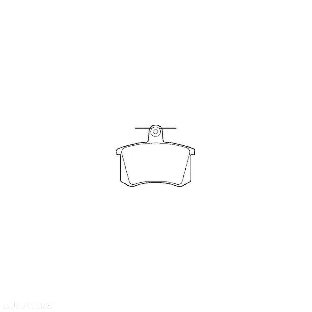 Placute frana spate Alfa Romeo 164 (164), 01.1987-09.1998, marca SRLine S70-1023 - 1