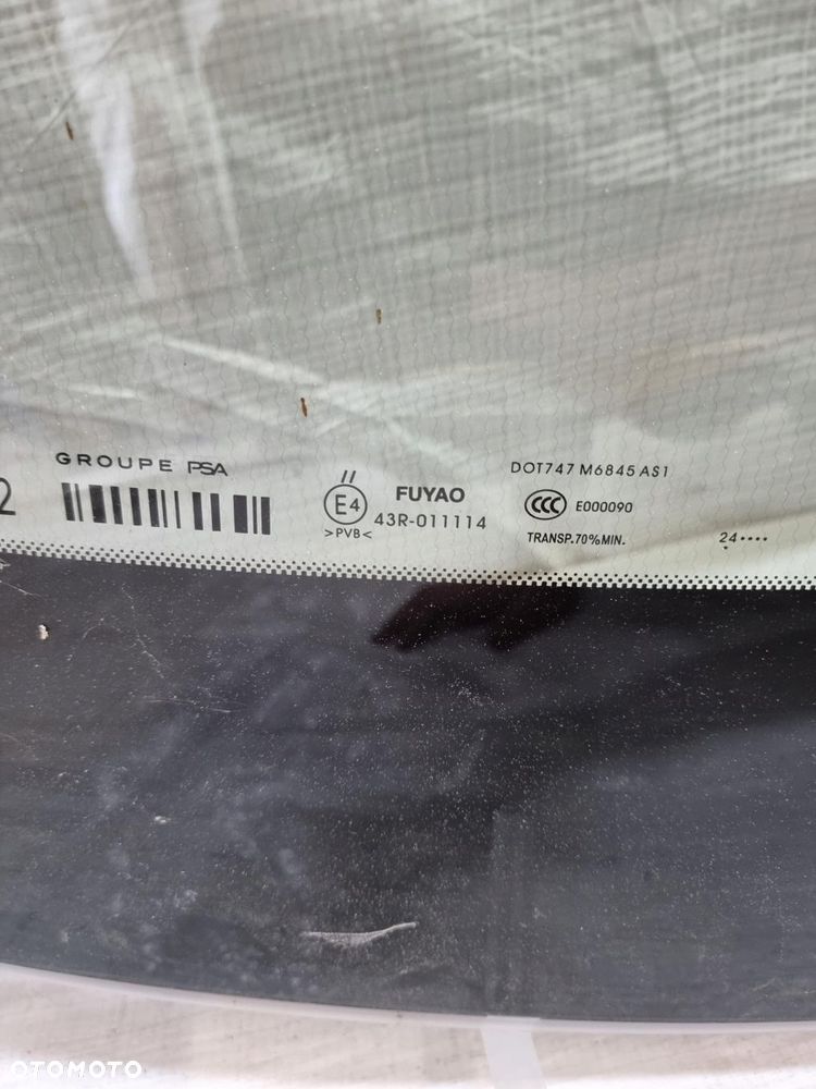SZYBA CZOŁOWA PRZÓD GRZANA OPEL ASTRA L NOWA ORYGINAŁ 9850410280 - 7