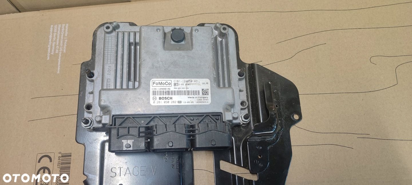 FORD FIESTA MK7 LIFT 12-16 KOMPUTER STEROWNIK SILNIKA C1B112A650AG 1.5 TDCI - 1