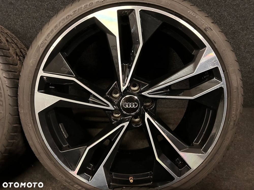 Oryginalne Koła Audi A5, S5, RS5 8T0, A4, S4, RS4 B8, B9 20 cali 5x112 4szt. Ładne! Opony letnie Pirelli! - 36