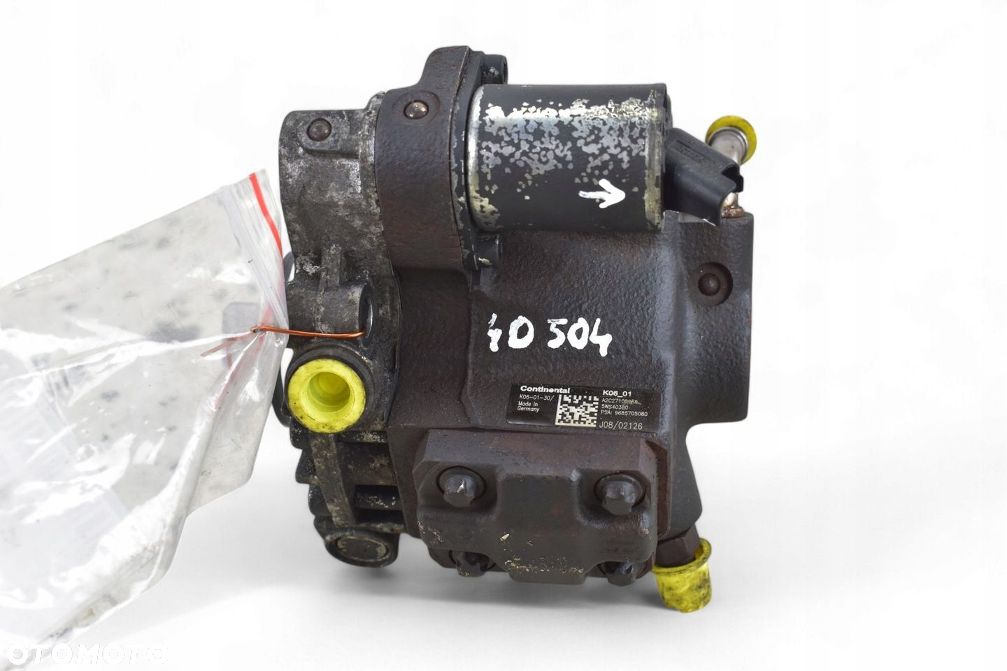 Pompa Wtryskowa FORD MONDEO MK4 VOLVO V50 2.0 TDCI D 9685705080 5WS40380 - 3