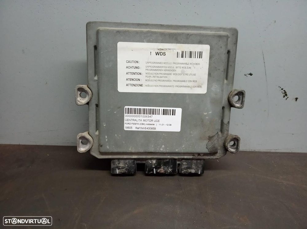 CENTRALINA MOTOR UCE FORD FIESTA V 2006 -5WS40085B - 3