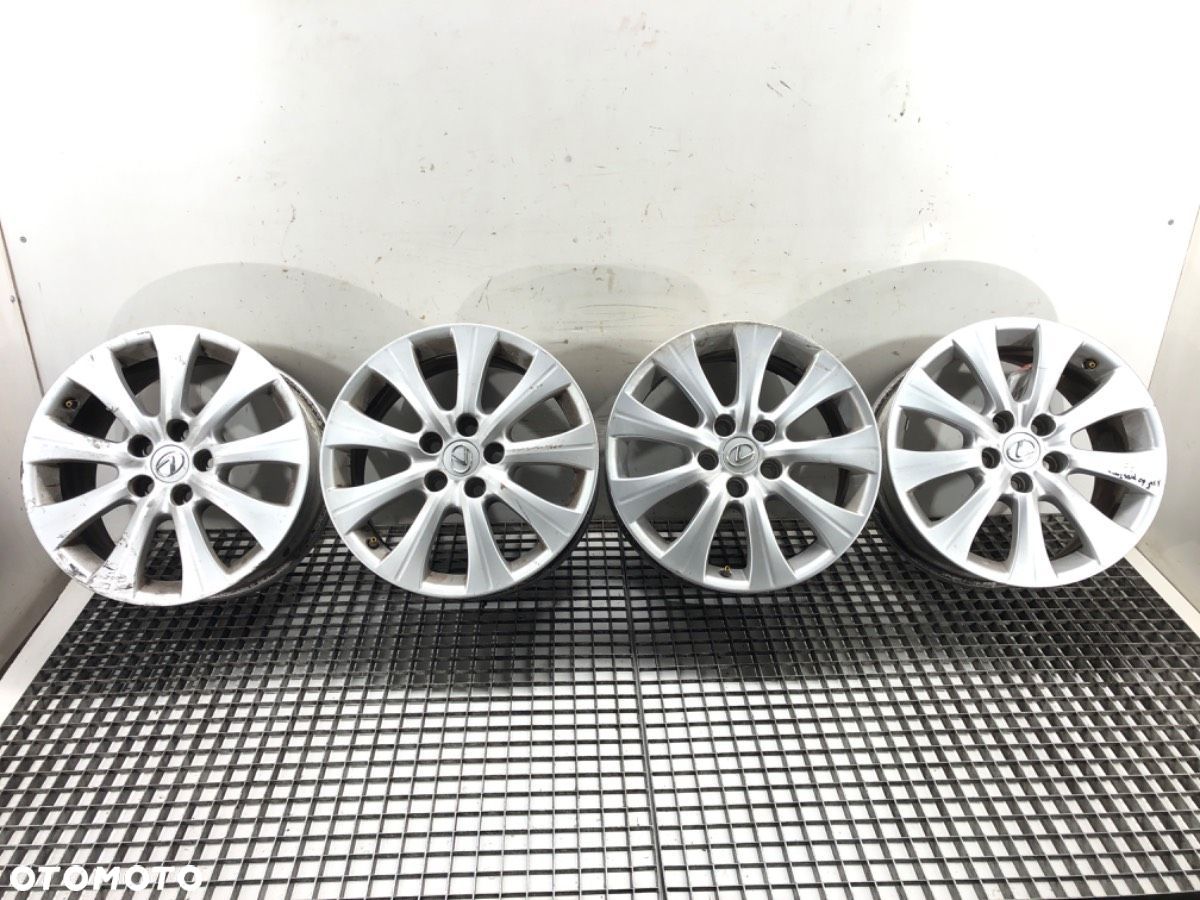 FELGI ALUMINIOWE 17 7.5J 5X114.3 ET45 ŚRODEK CENTR. 60.1 - 1043.00 PLN - LEXUS GS (_L1_) 2011 - - 1
