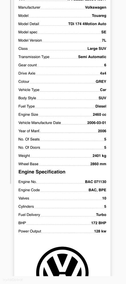 SKRZYNIA BIEGÓW AUDI Q7 VW TOUAREG 2.5 TDI HZY TR-60SN - 7