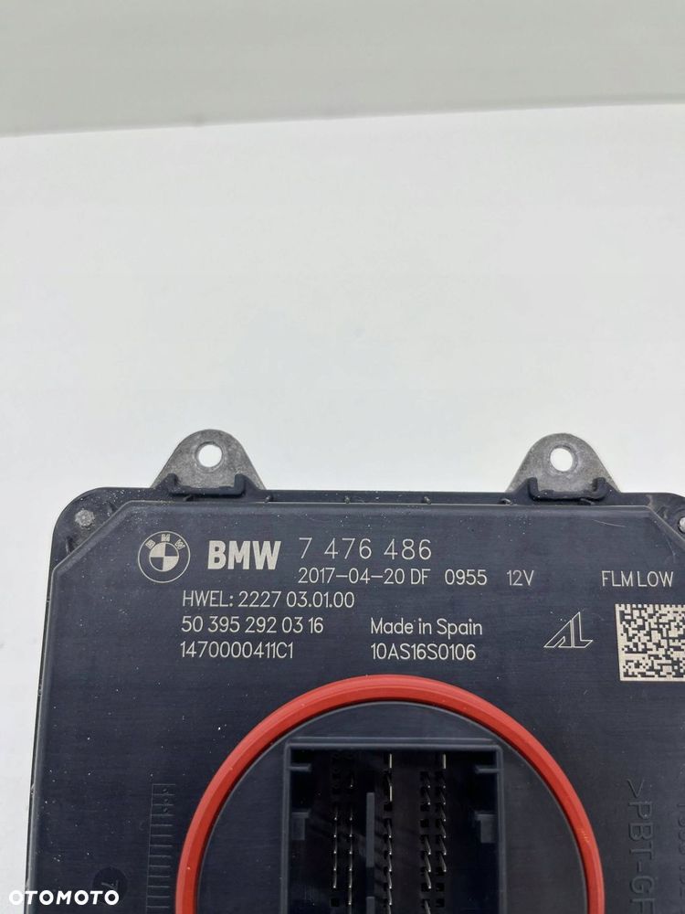 BMW 5 G30 G31 MODUŁ PRZETWORNICA LAMPY LED 7476486 - 2