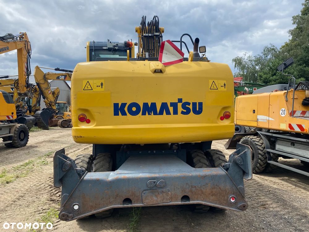 Komatsu PW160-10, 2017 ROK, PODPORY + PŁUG, DŁUŻSZY ZASIĘG, - 5