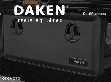 Skrzynka narzędziowa DAKEN 500 JUST 500x350x400 na pasy do lawety 42l 81102 - 3