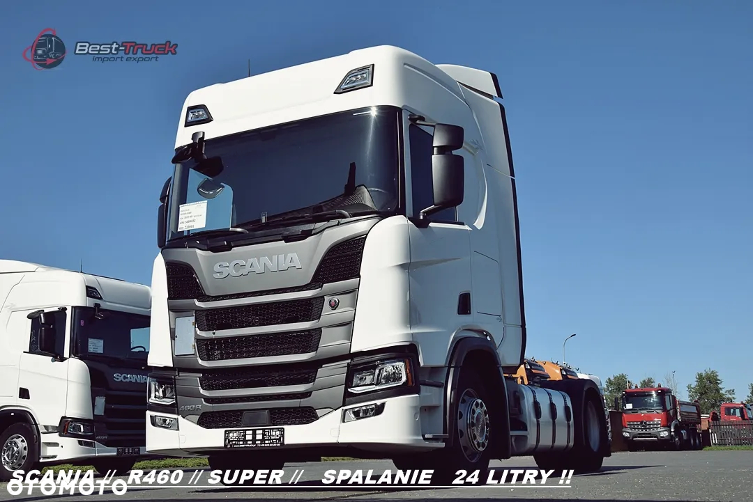 Scania 460R / SUPER /  LED LAMPY / KLIMA POSTOJOWA  /  RAMA STANDARD - 2