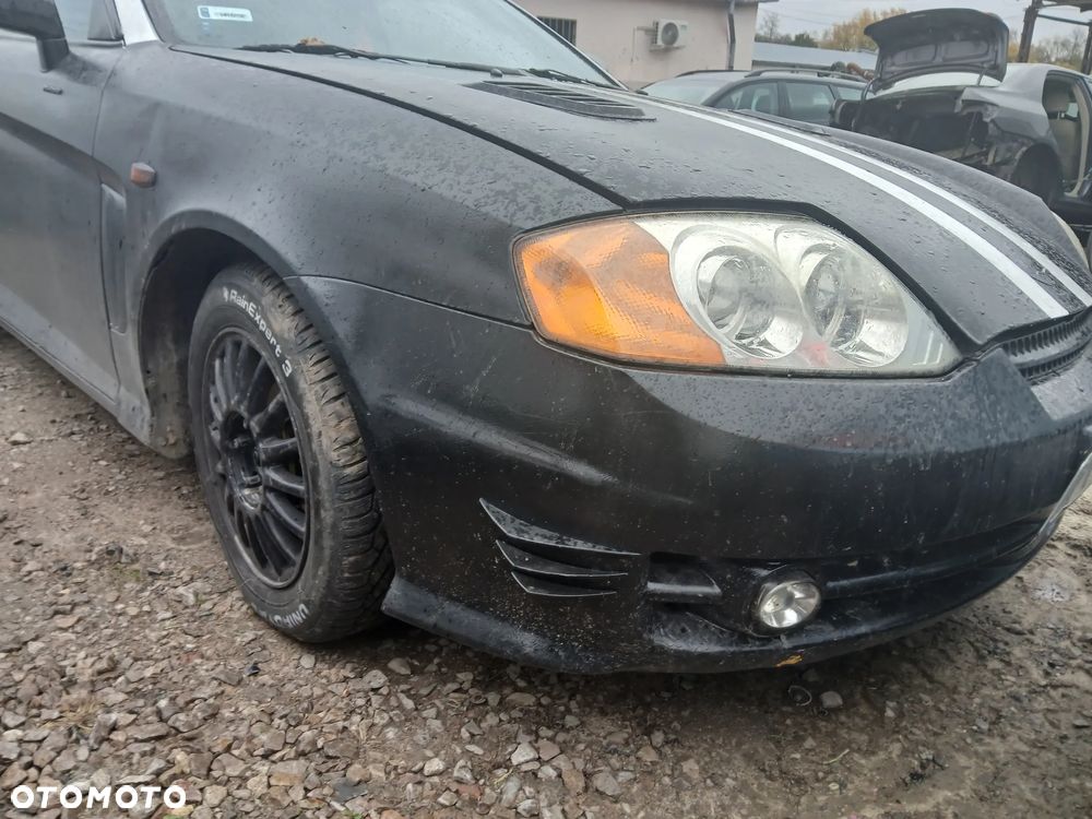 HYUNDAI COUPE TIBURON maska pokrywa silnika klapa bagażnika zderzak lampa reflektor pas przedni stop lampy - 6