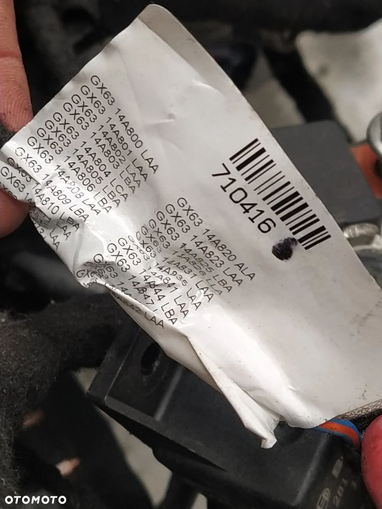 JAGUAR XF X260 2.0 PRZEWODY KABLE INSTALACJA WIĄZKA WNĘTRZA AUTOMAT LAMPY XENON EUROPA ORYGINAŁ - 16