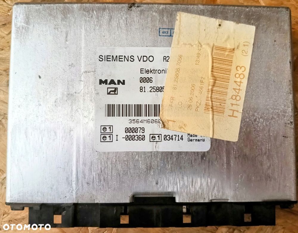 Sterownik FFR MAN TGA TGS TGX - 1