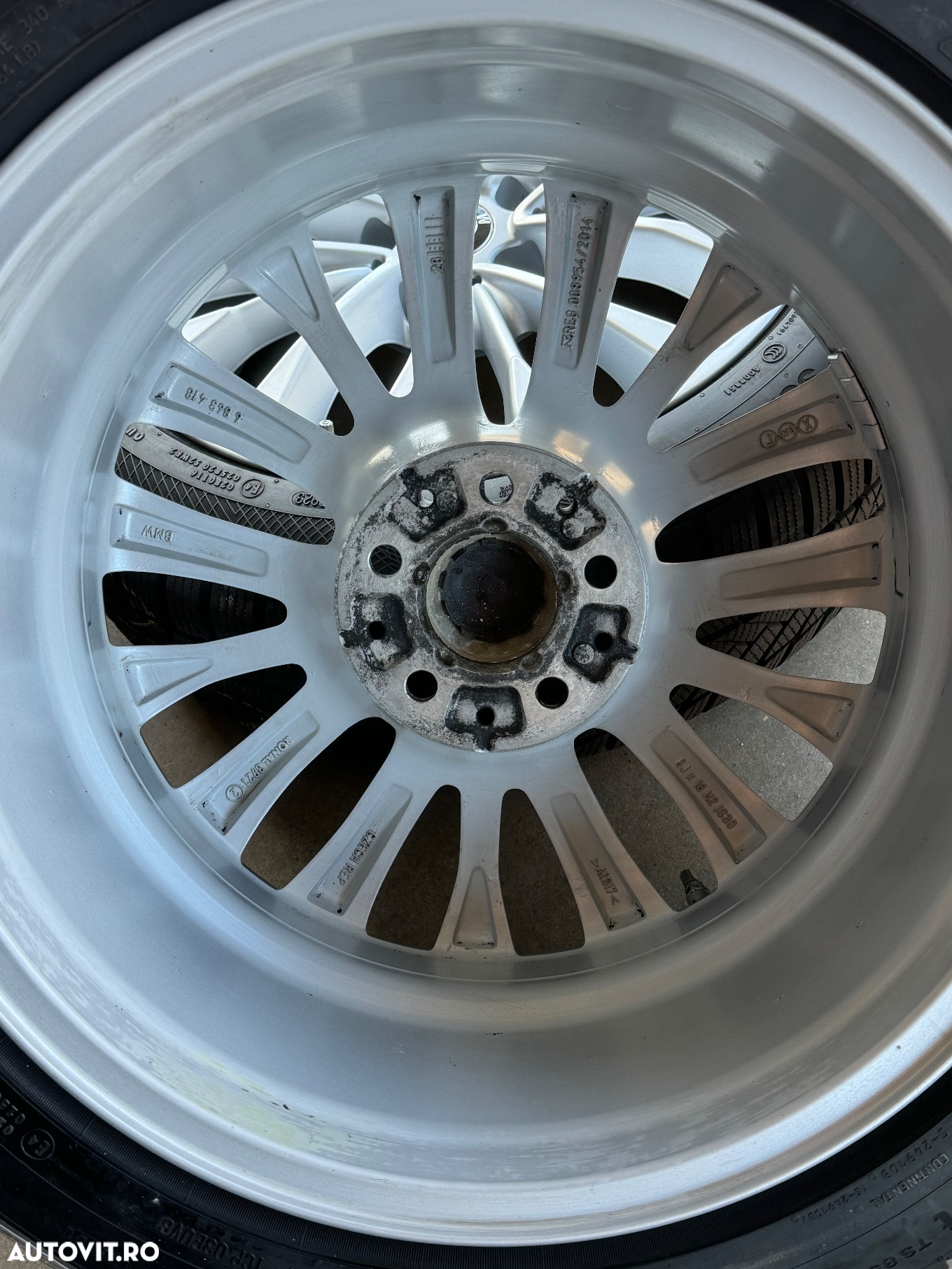 Vând jante originale BMW G30 520xdrive pe 18” cu anvelope de iarnă ca noi - 11