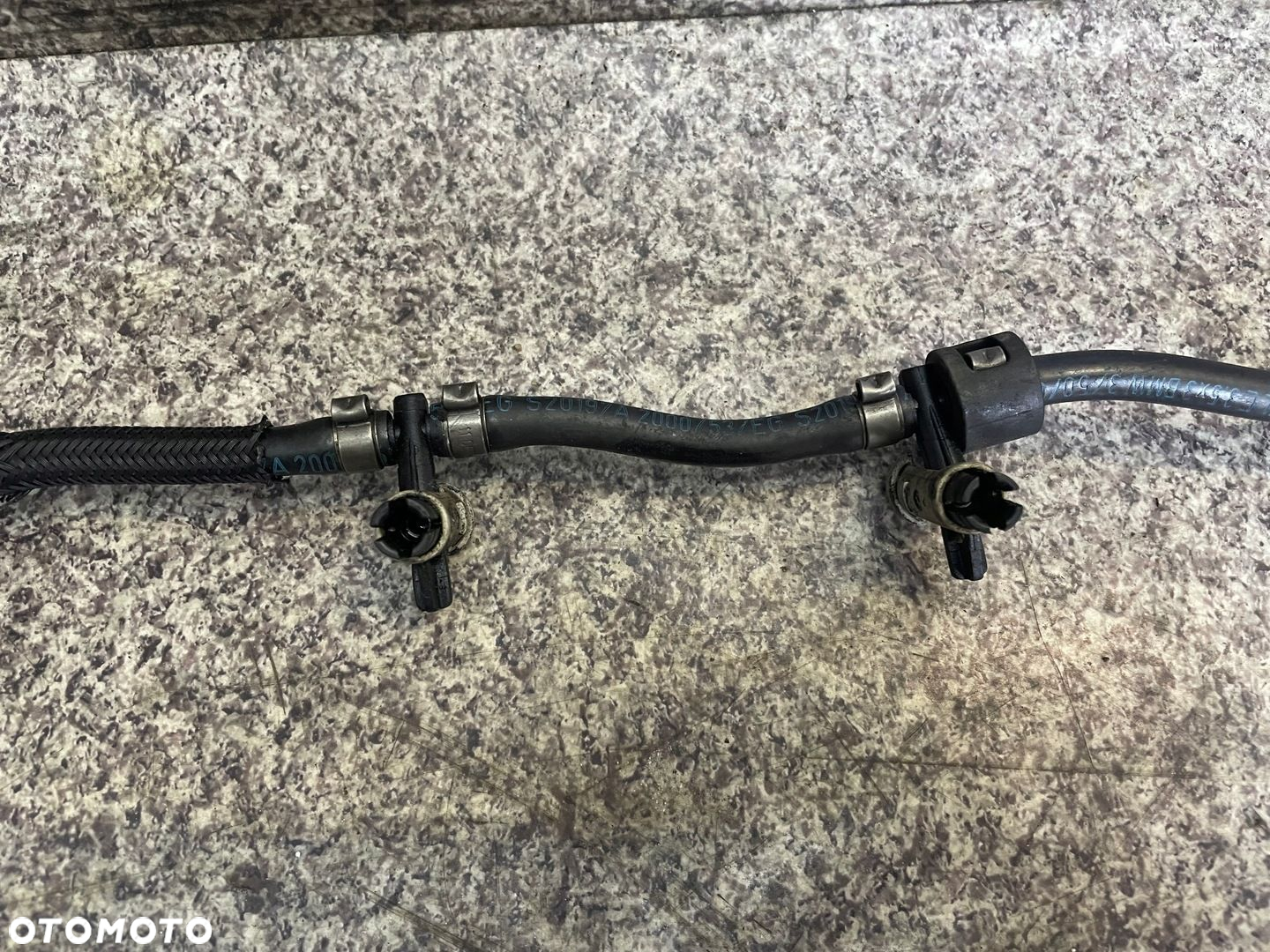 Przelewy wtryskow przewody paliwa BMW X5 E70 3.0 D 3.5 D M57 E71 X6 E60 ORG - 5