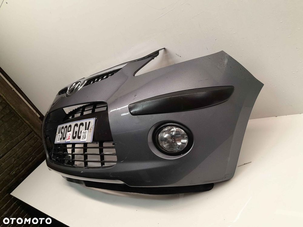} ZDERZAK PRZÓD PRZEDNI HYUNDAI I10 ML SZARY GRAFITOWY HALOGENY - 2