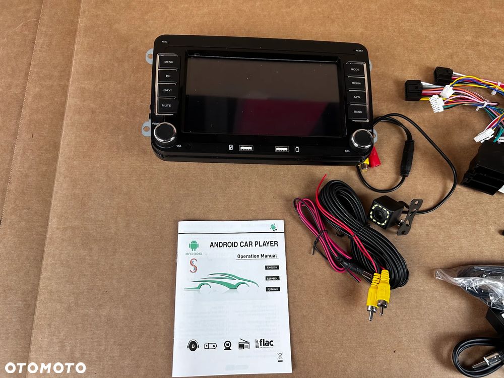 RADIO VOLKSWAGEN SKODA SEAT AUDI CAR PLAY ANDROID KAMERA ZESTAW - 3