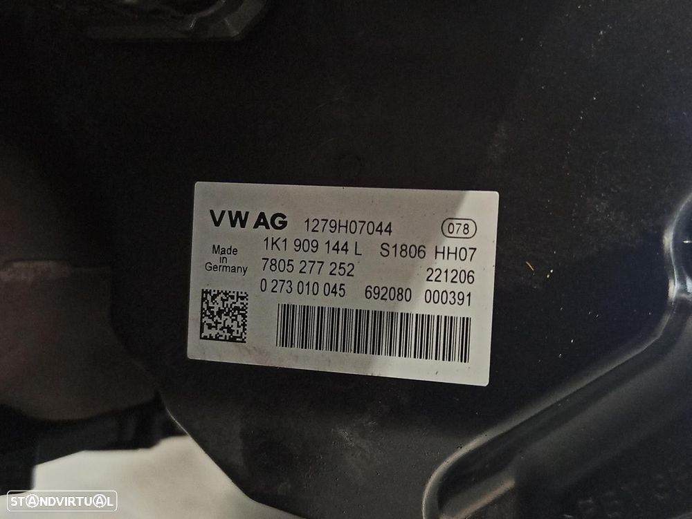 CREMALHEIRA DIREÇÃO SEAT ALTEA 2007 -1K1909144L - 5