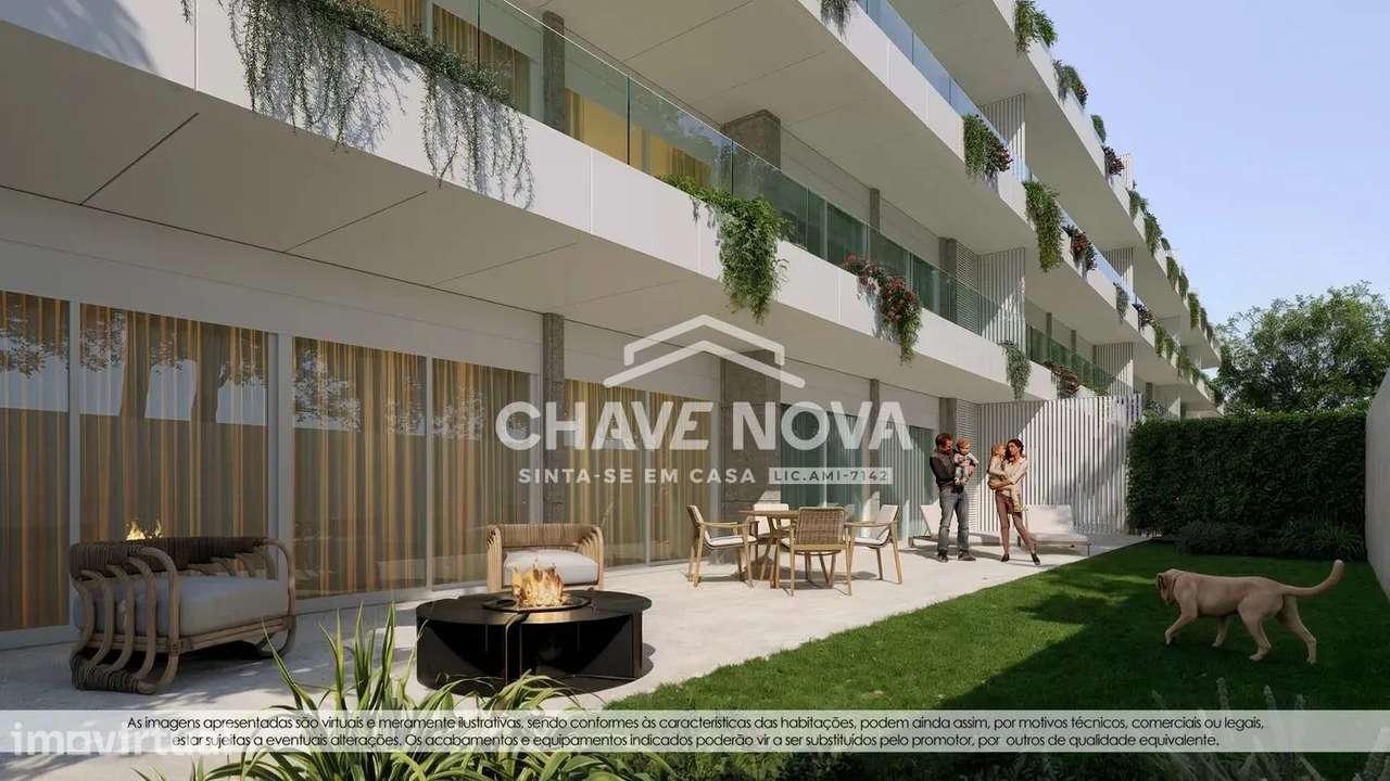 Apartamento T2 Novo em Canidelo - Grande imagem: 5/11