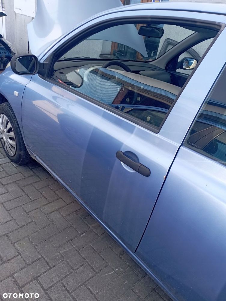 NISSAN MICRA K12 3D DRZWI LEWE PRZÓD PRZEDNIE GOŁE - 1