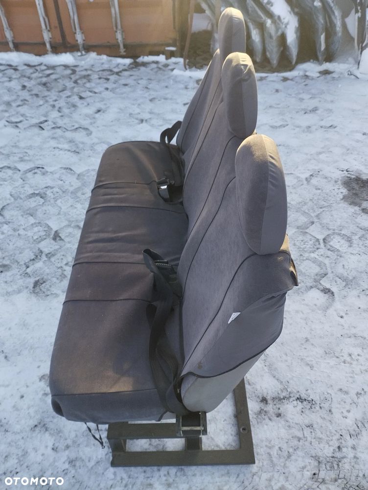 KANAPA, ŁAWA, FOTELE DRUGIEGO RZĘDU, PASY, DOKA PEUGEOT BOXER II, CITROEN JUMPER 2006/2014 ROK - 4