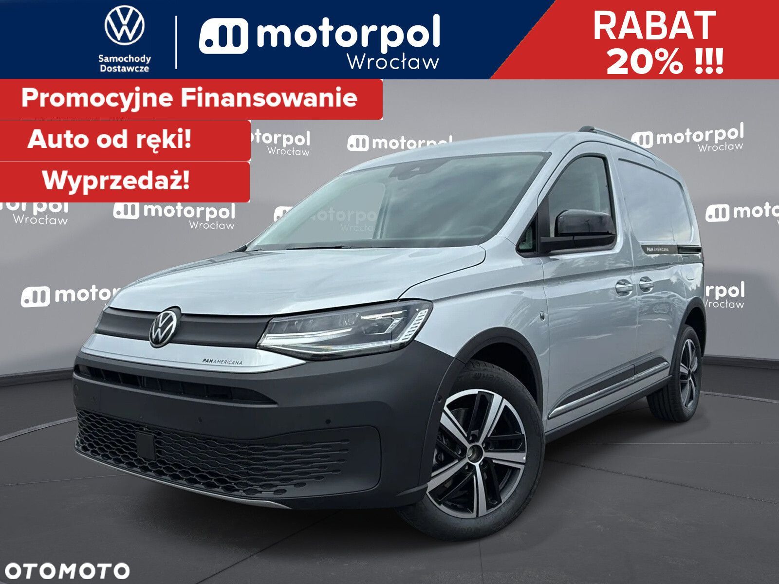 Volkswagen Caddy PanAmericana AUTOMAT 2.0 TDI 122KM, rozstaw osi: 2755 mm - 1