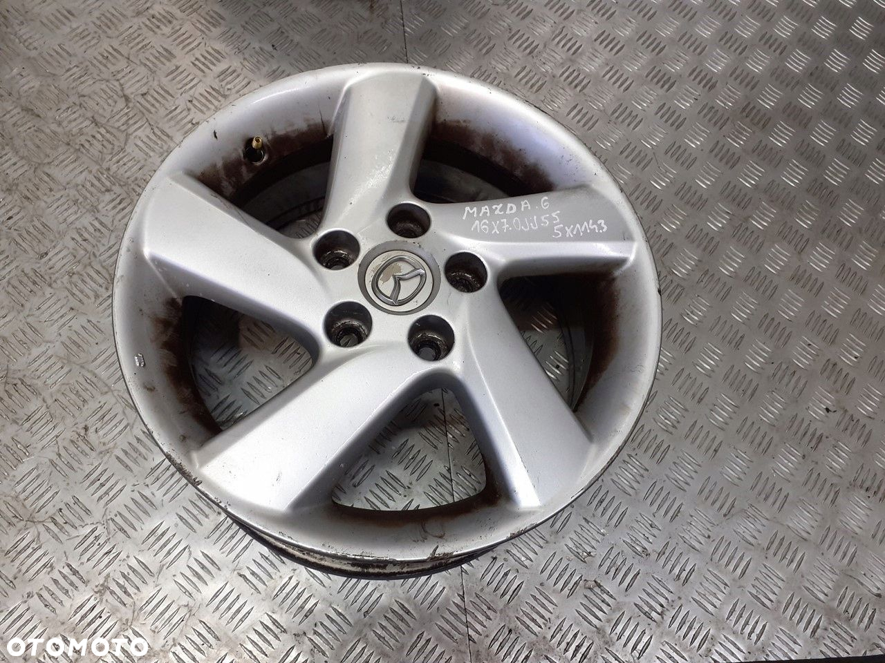 FELGI 16” ALUMINIOWE KOMPLET MAZDA 6 - 6