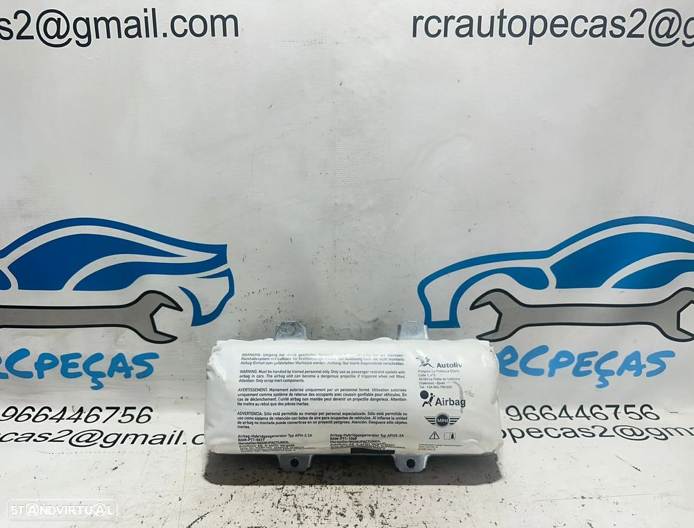 .Airbag Tablier Passageiro Pendura Original SRS BMW Mini R60 Countryman R61 Paceman 9802752 - 2