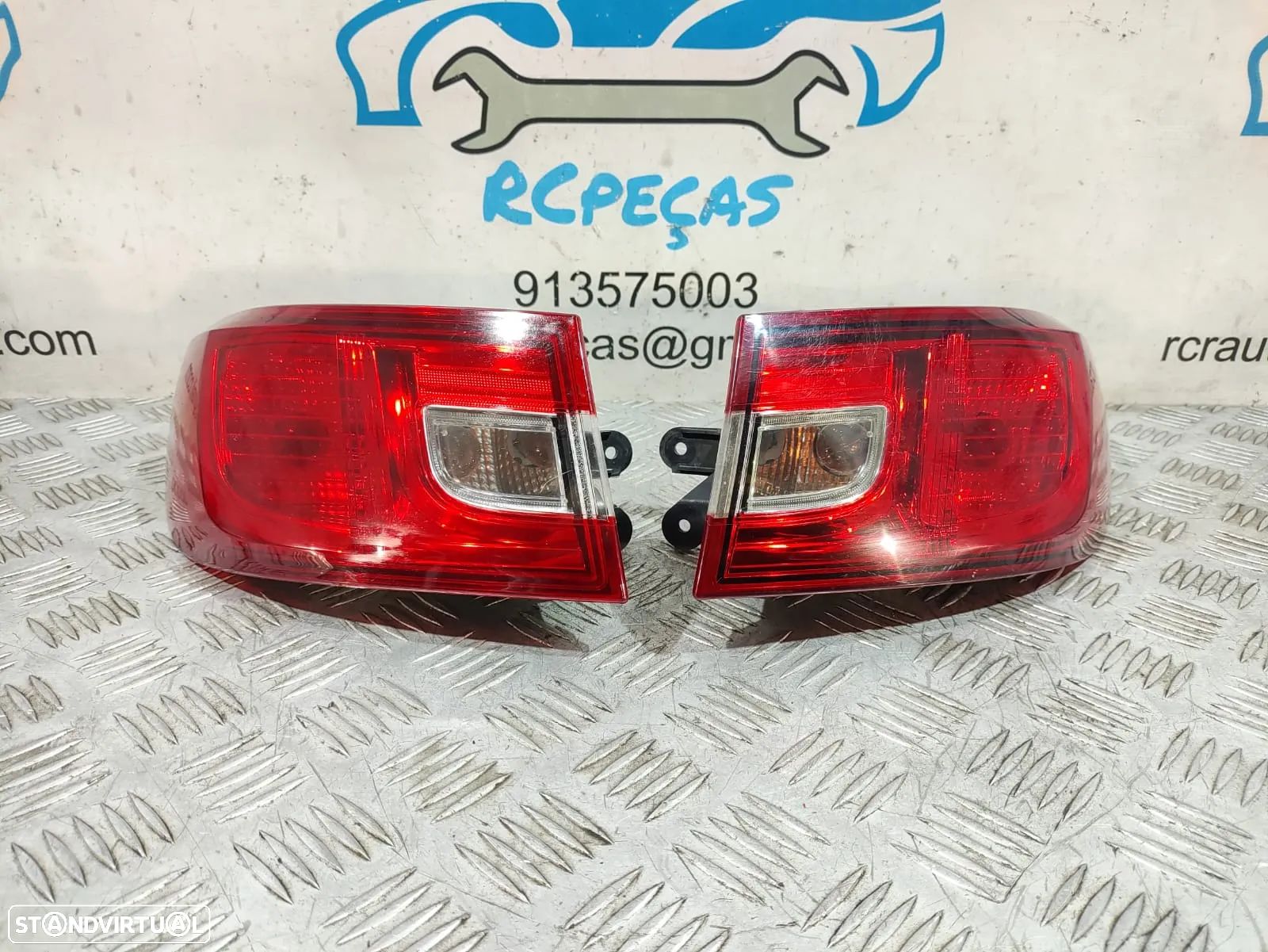 Farolim Farolins Traseiro Trás Esquerdo Direito Renault Clio IV 4 - 1