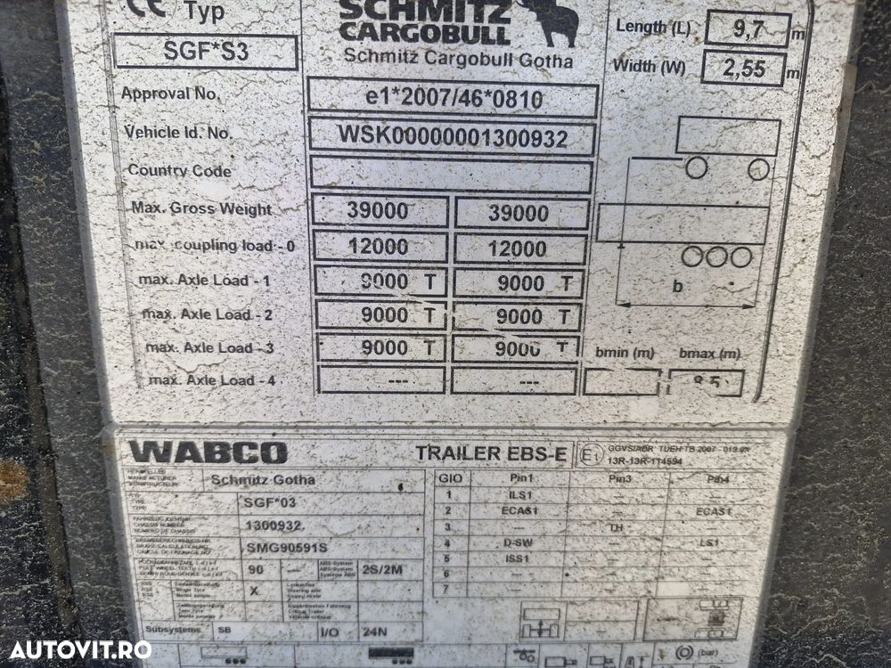 Schmitz Cargobull SKI 28 mc - 26