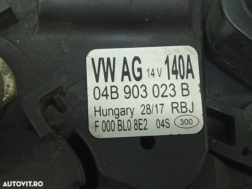 Alternator 1.4 tdi cusb 04B903023B Volkswagen VW Touran 1  [din 2th f - 4