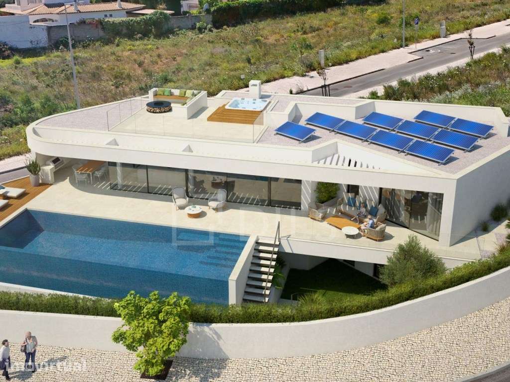 Lote com Projeto de Moradia Contemporânea e Vista Mar, Praia da Luz... - Grande imagem: 5/10