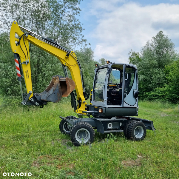 Wacker Neuson 6503-2 wersja7 Koparka kołowa 6,5t Nowe opony tylko 640h jak z Salonu 2015r import Norwegi!