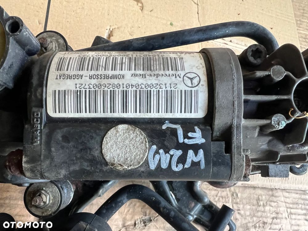 Kompresor zawieszenia sprężarka Mercedes E Klasa W211 2.2 CDI Lift kombi A2113200304 - 8
