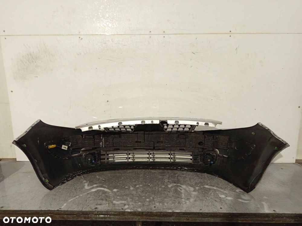 + ZDERZAK PRZÓD PRZEDNI DO RENAULT SCENIC II 2 TED69 SREBRNY HALOGENY - 5